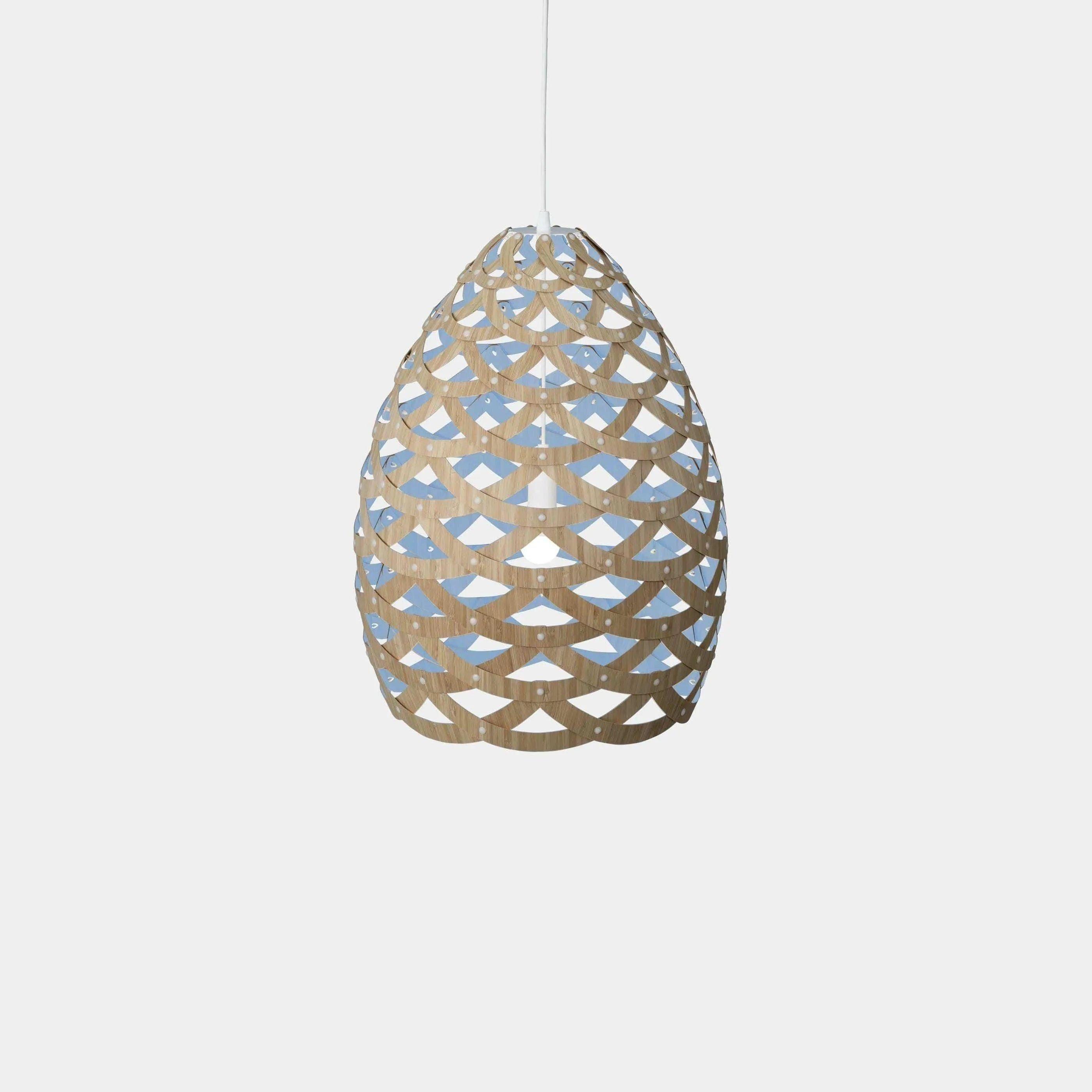 David Trubridge - Tui 680 Pendant - TUI-MEDI-BLU-BMB-ASM-PAK - Canada Light Shop