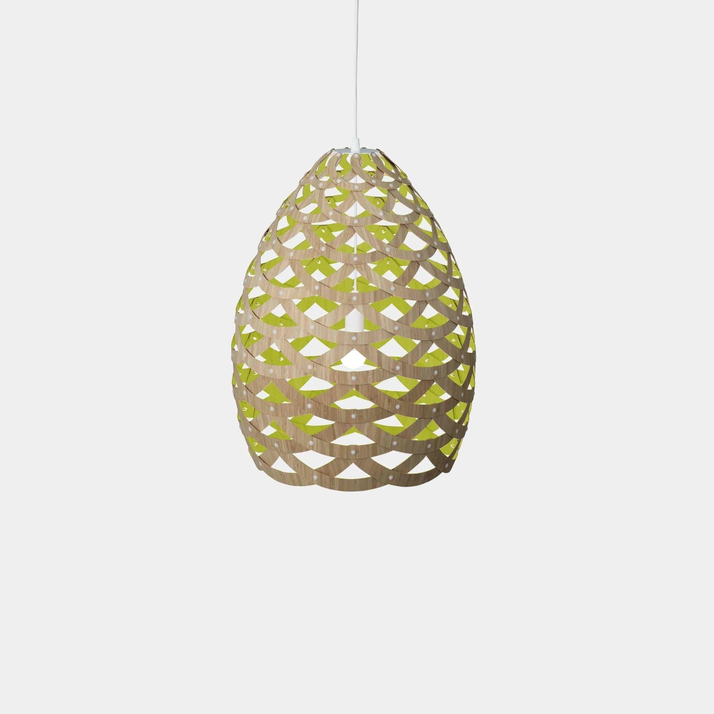 David Trubridge - Tui 680 Pendant - TUI-MEDI-LIM-BMB-ASM-PAK - Canada Light Shop