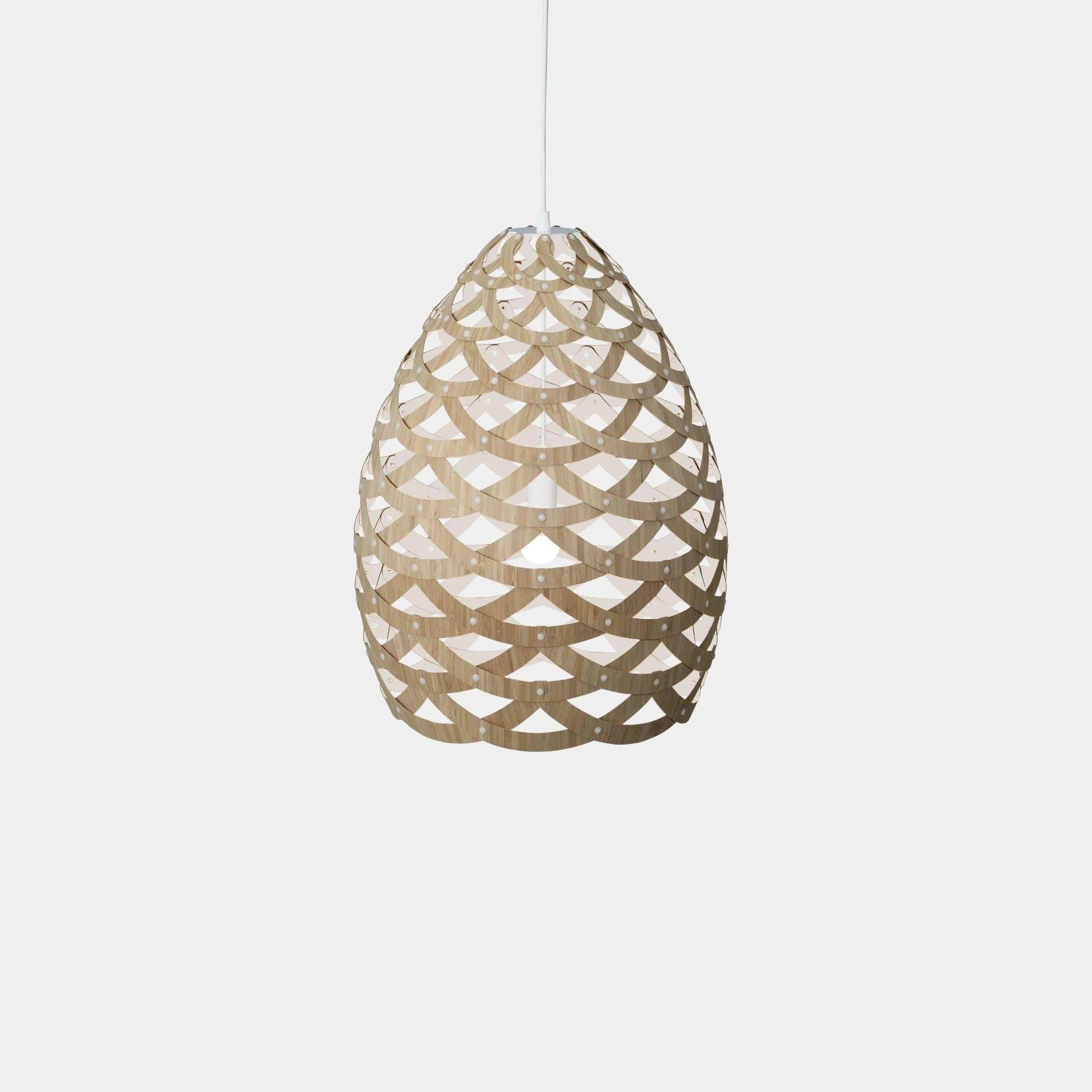 David Trubridge - Tui 680 Pendant - TUI-MEDI-WHI-BMB-ASM-PAK - Canada Light Shop