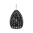 David Trubridge - Tui 900 Pendant - TUI-LARG-BLK-BLK-KIT-SET - Canada Light Shop