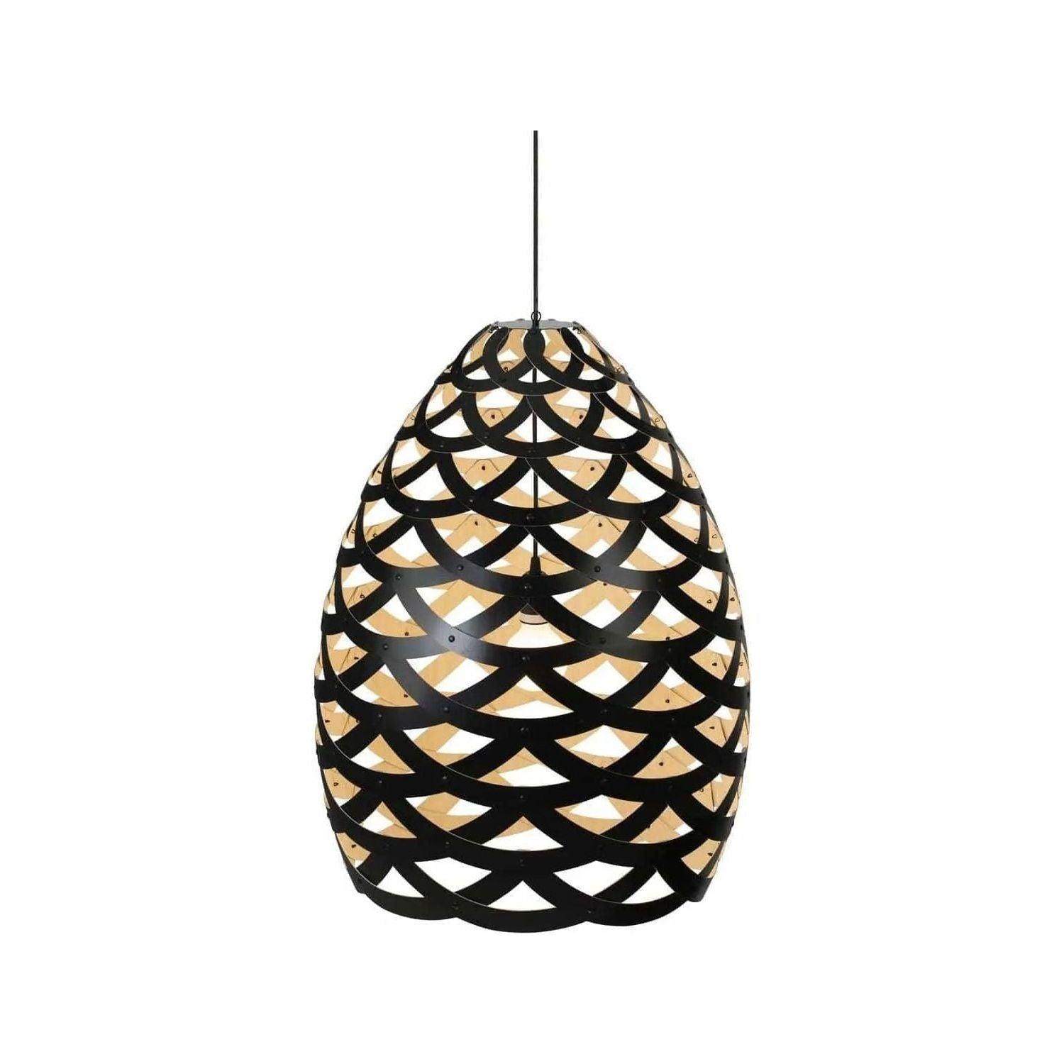 David Trubridge - Tui 900 Pendant - TUI-LARG-BLK-BMB-ASM-PAK - Canada Light Shop