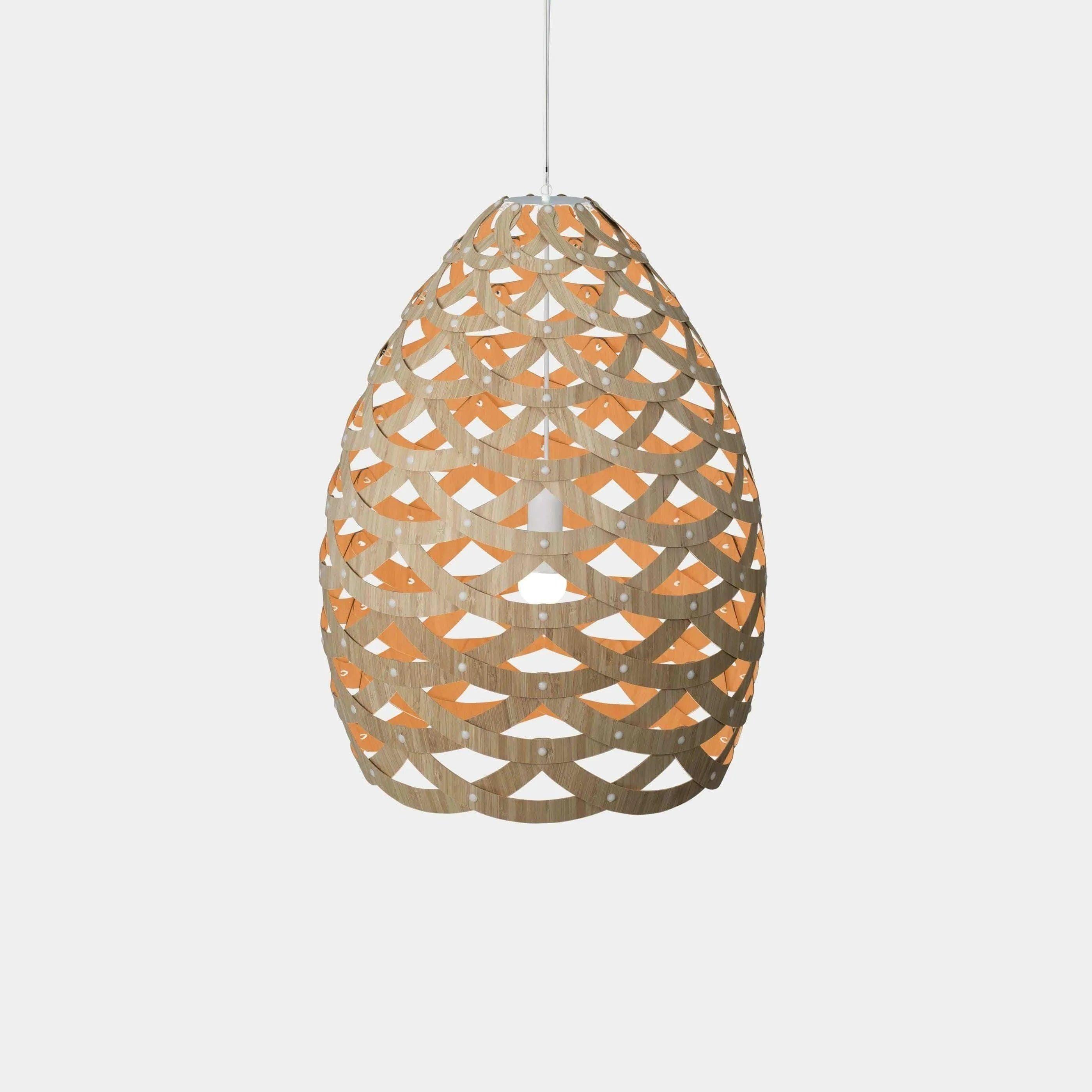 David Trubridge - Tui 900 Pendant - TUI-LARG-ORA-BMB-ASM-PAK - Canada Light Shop