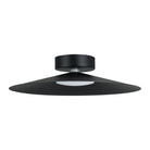 Thesis Lighting 902182A Conomavilla LED Flush Mount in Textured Black