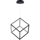 ET2 Lighting - 4 Square LED Pendant - E30582-BK - Canada Light Shop