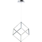 ET2 Lighting - 4 Square LED Pendant - E30582-BK - Canada Light Shop