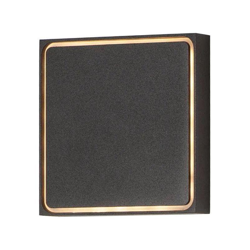 ET2 Lighting - Alumilux Outline LED Outdoor Wall Sconce - E41329-BK - Canada Light Shop