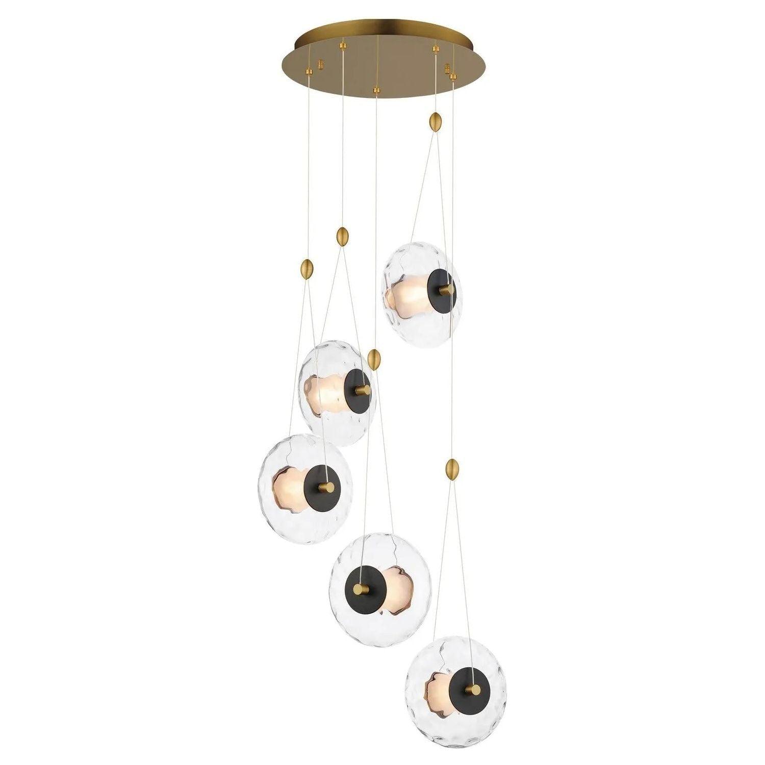 ET2 Lighting - Amulet LED Pendant - E24035-24BKNAB - Canada Light Shop