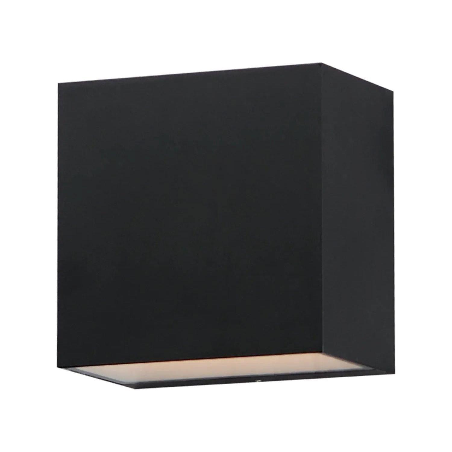 ET2 Lighting - Blok LED Outdoor Wall Sconce - E23216-BK - Canada Light Shop
