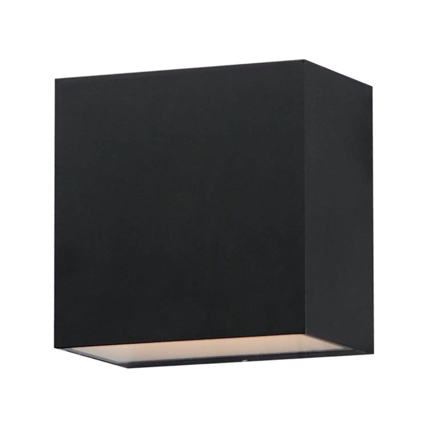 ET2 Lighting - Blok LED Outdoor Wall Sconce - E23216-BK - Canada Light Shop