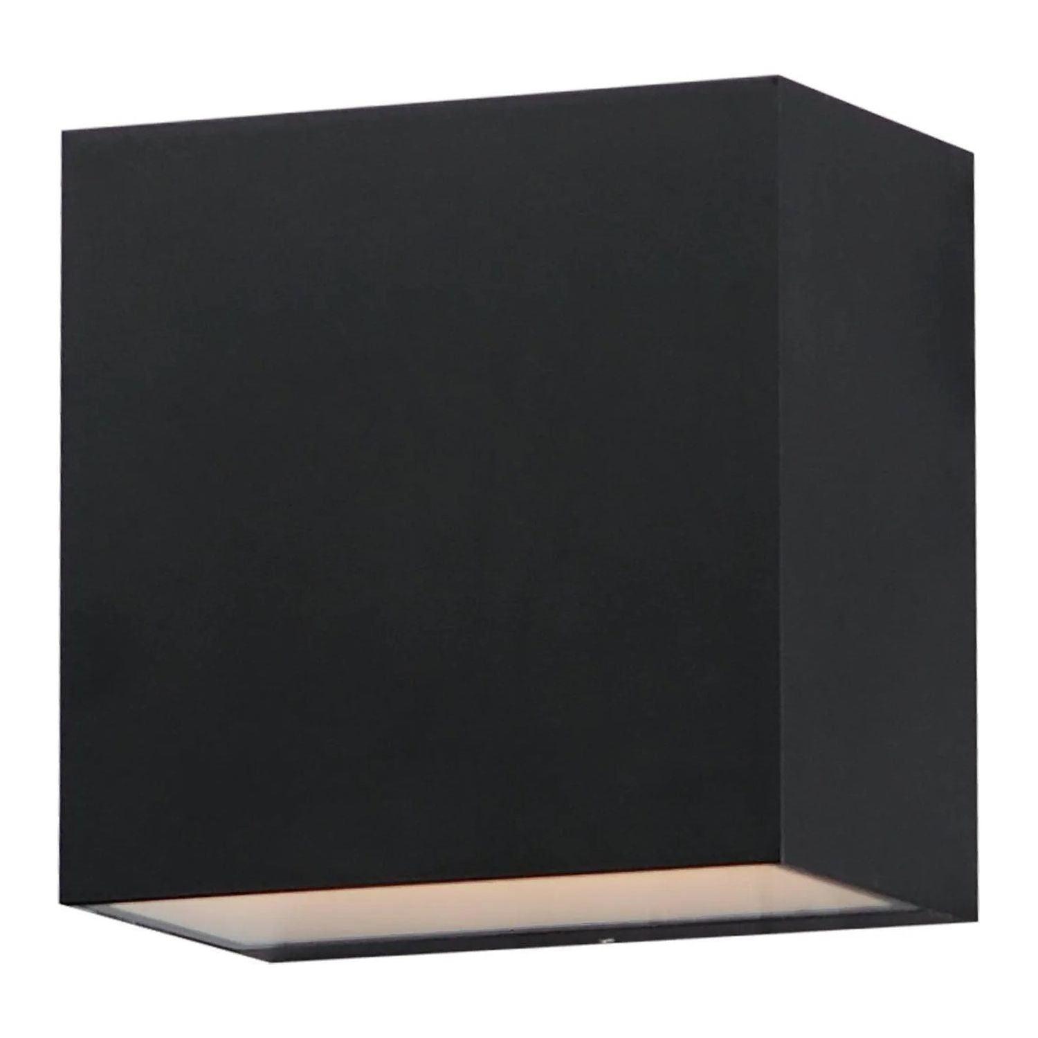 ET2 Lighting - Blok LED Outdoor Wall Sconce - E23216-BK - Canada Light Shop
