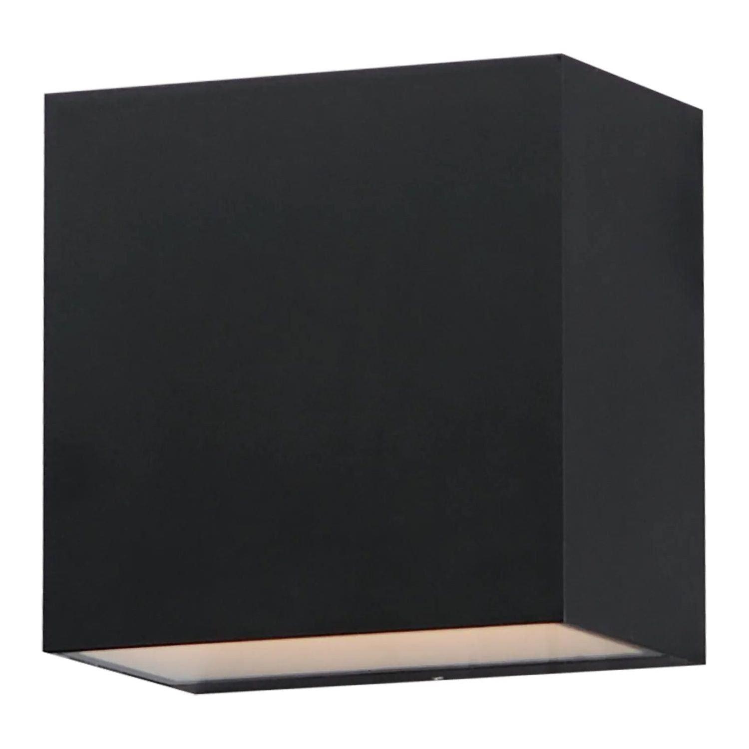 ET2 Lighting - Blok LED Outdoor Wall Sconce - E23218-BK - Canada Light Shop