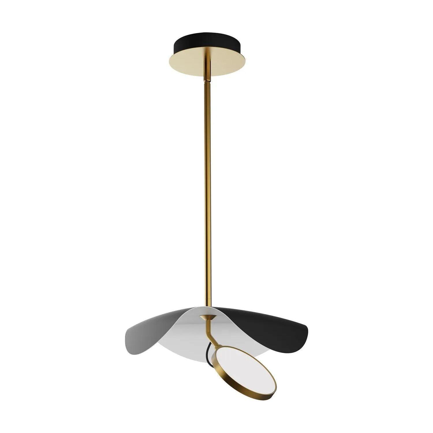 ET2 Lighting - Carmen LED Pendant - E24964-WTBKGLD - Canada Light Shop