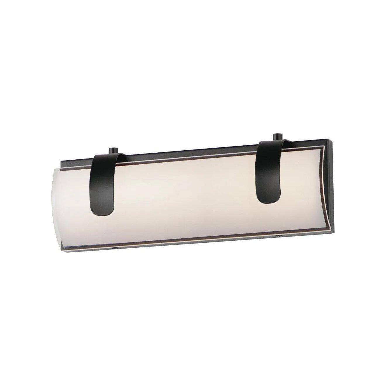 ET2 Lighting - Clutch LED Bath Vanity - E25131-92BK - Canada Light Shop