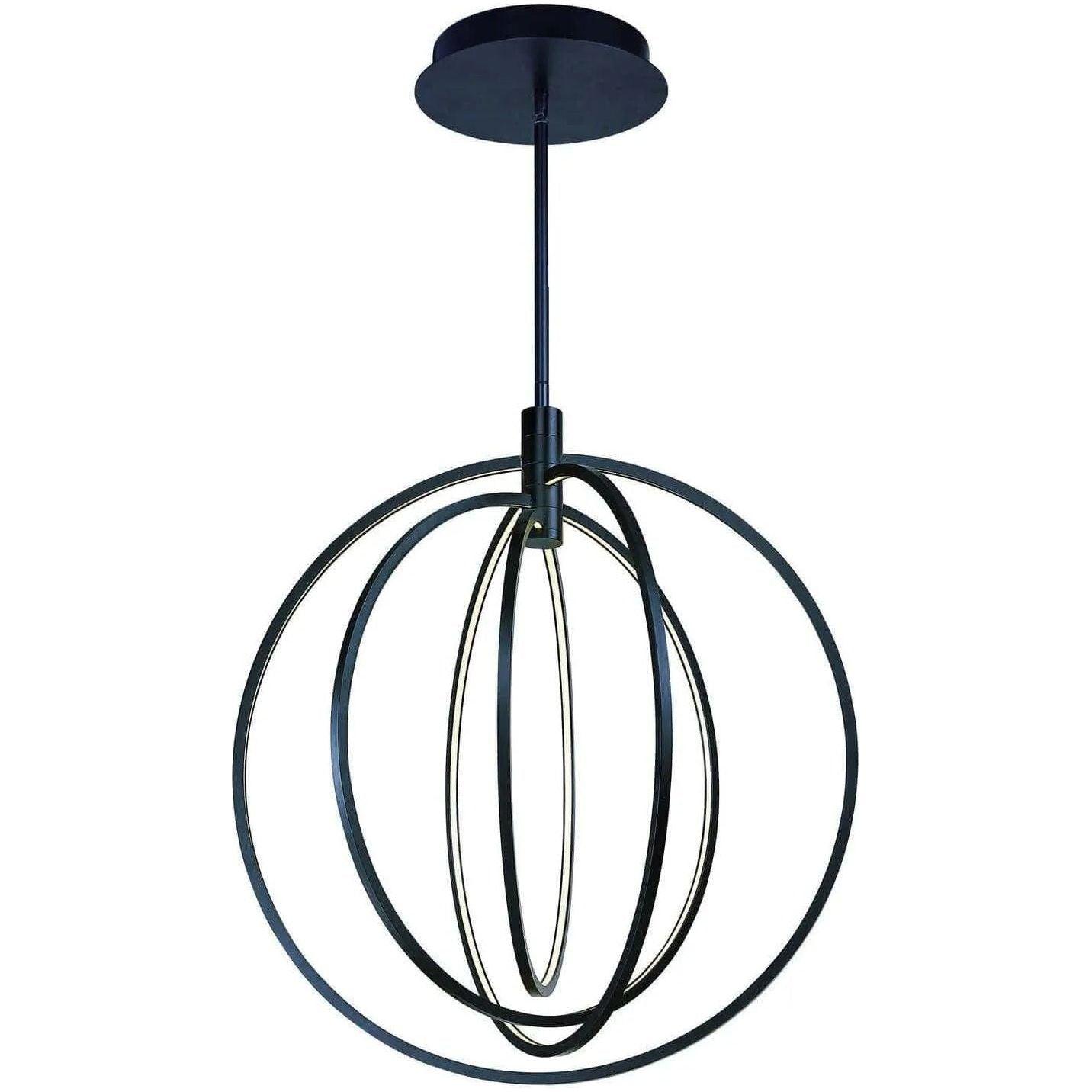 ET2 Lighting - Concentric LED Pendant - E24048-BZ - Canada Light Shop