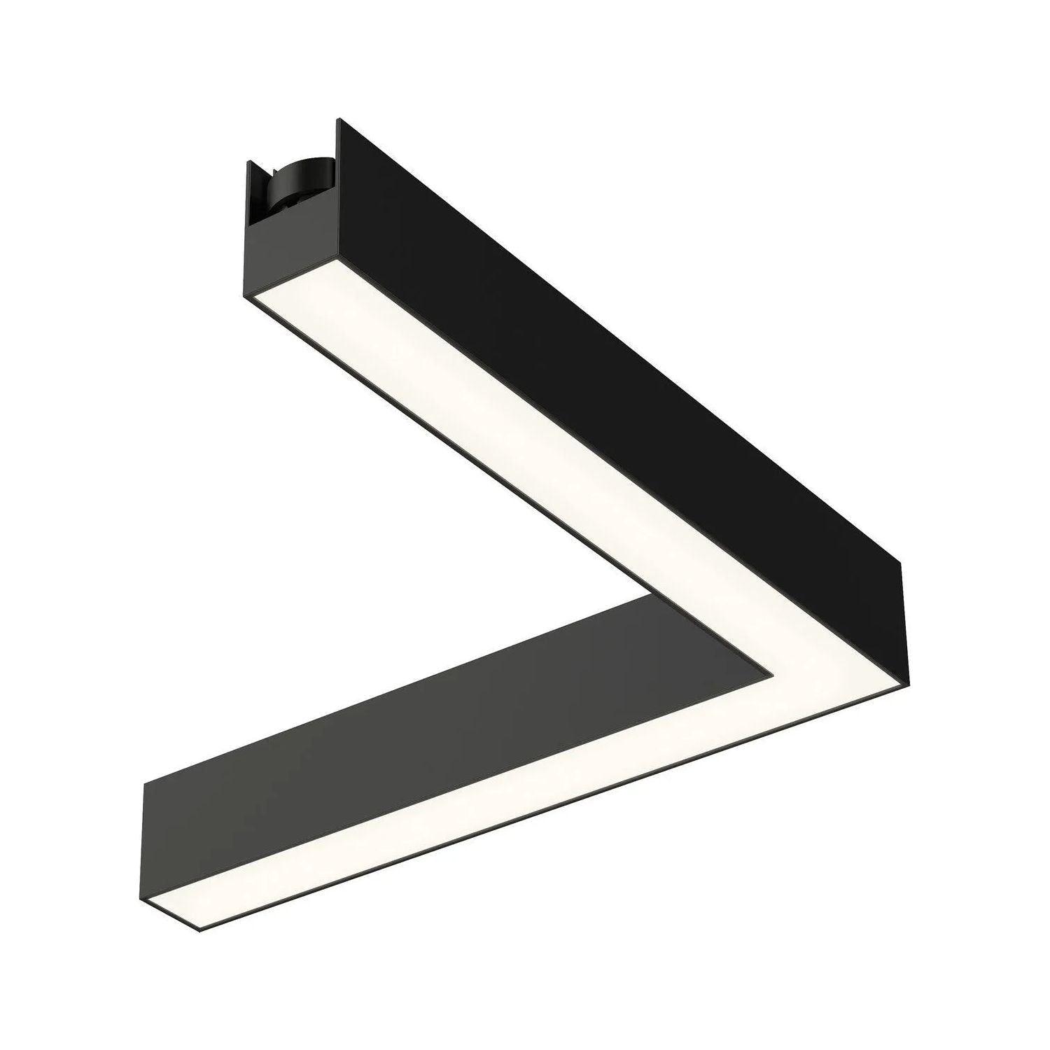 ET2 Lighting - Continuum - Track LED Track Corner Light - ETL29212-BK - Canada Light Shop