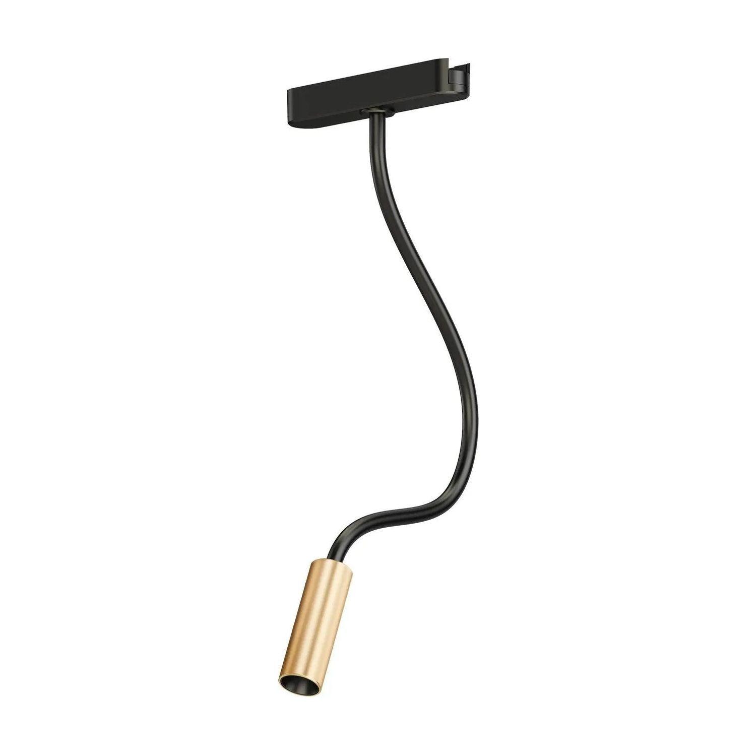 ET2 Lighting - Continuum - Track LED Track Reading Light - ETL21216-BKGLD - Canada Light Shop