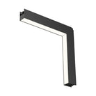 ET2 Lighting - Continuum - Track LED Track Wall to Ceiling Corner Light - ETL29222-BK - Canada Light Shop