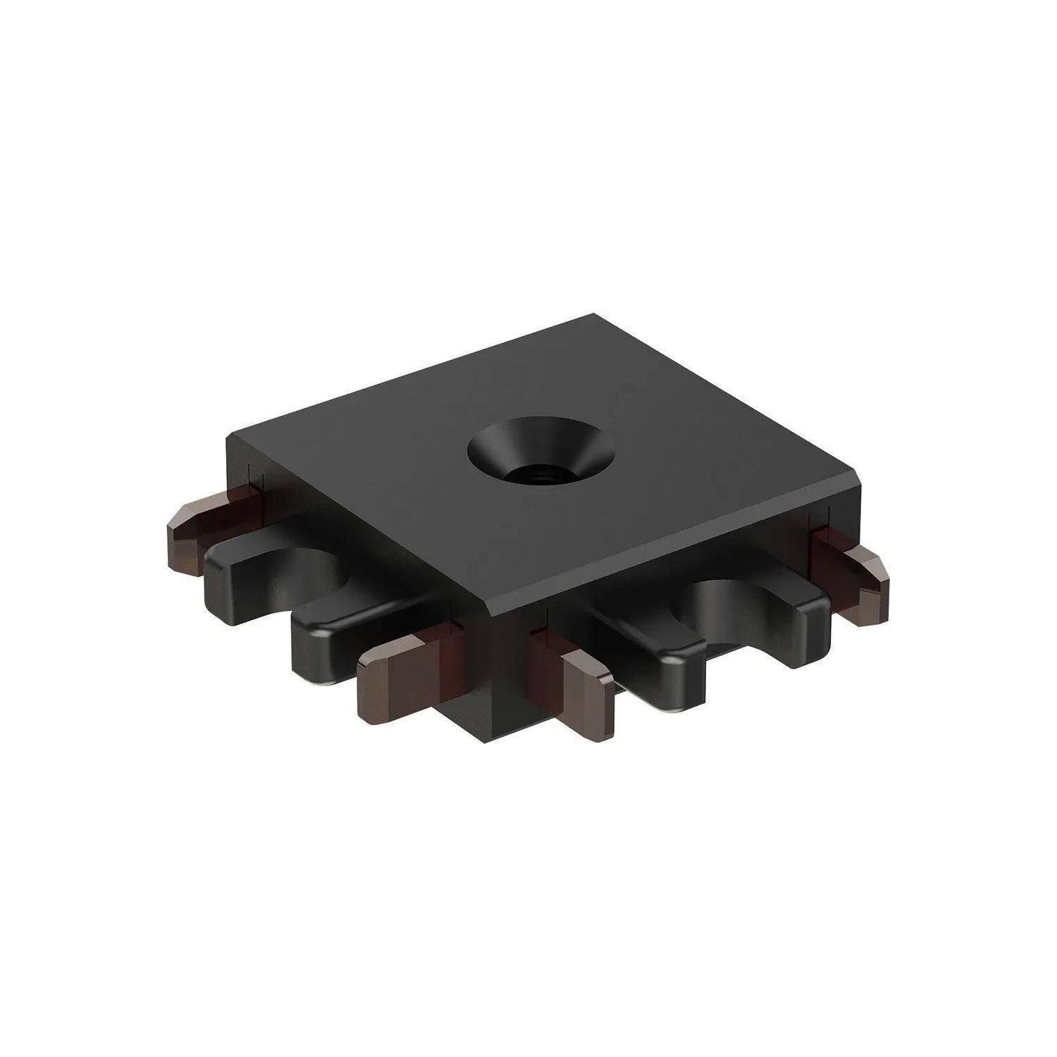 ET2 Lighting - Continuum - Track Track 90 Degree Corner Connector - ETMSC90-2WALL-BK - Canada Light Shop