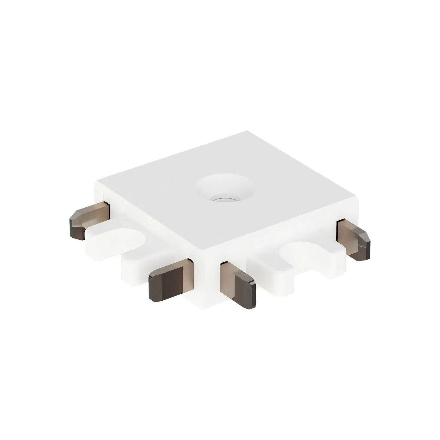 ET2 Lighting - Continuum - Track Track 90 Degree Corner Connector - ETMSC90-2WALL-WT - Canada Light Shop