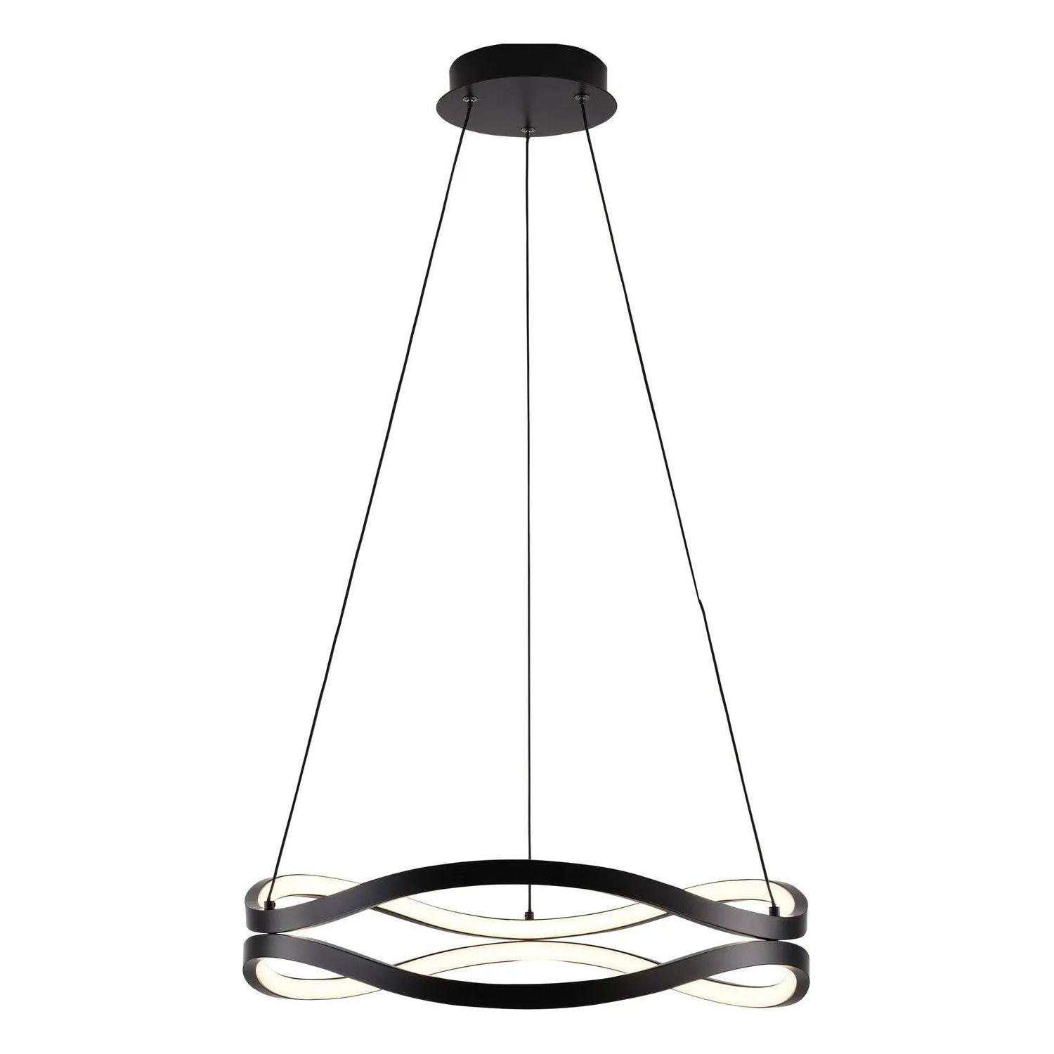 ET2 Lighting - Curvo LED Pendant - E22922-BK - Canada Light Shop