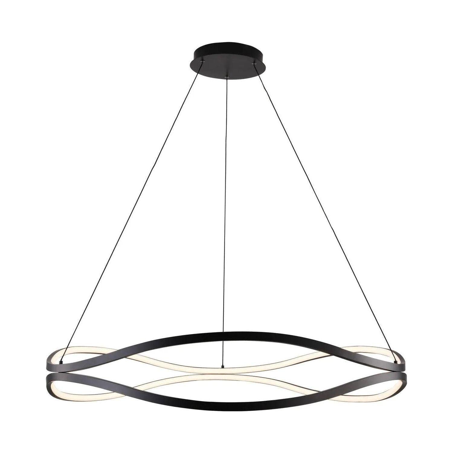 ET2 Lighting - Curvo LED Pendant - E22924-BK - Canada Light Shop