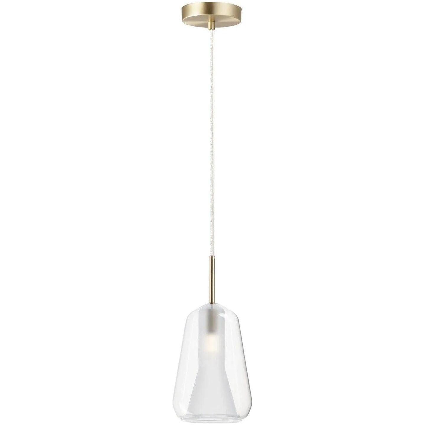 ET2 Lighting - Deuce LED Tall Pendant - E10040-18SBR - Canada Light Shop