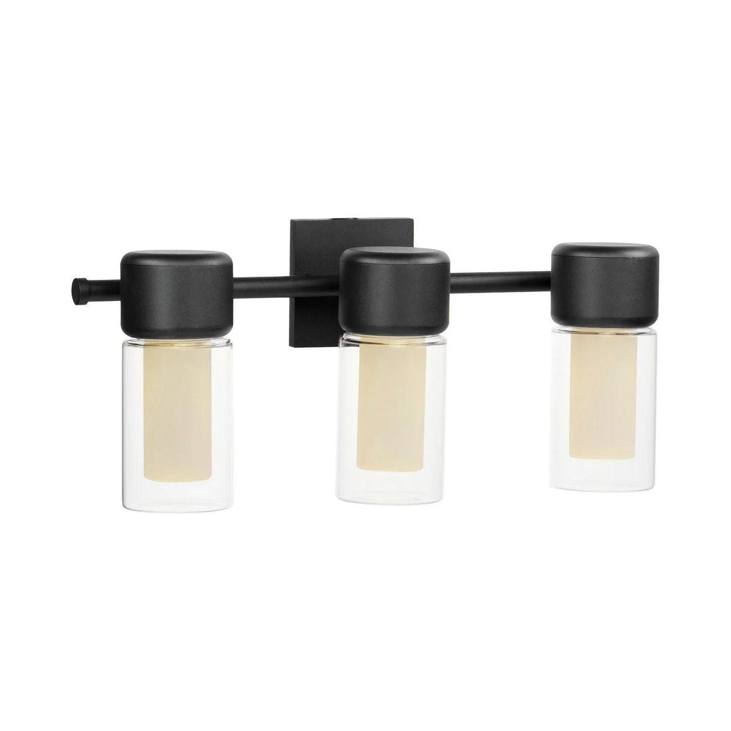 ET2 Lighting - Dram LED Bath Sconce - E30193-93BK - Canada Light Shop