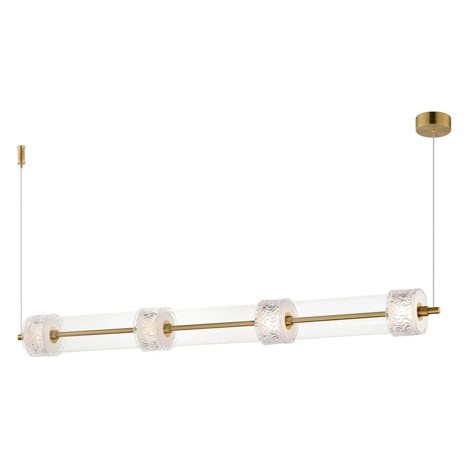 ET2 Lighting - Elysian LED Linear Pendant - E11084-124NAB - Canada Light Shop