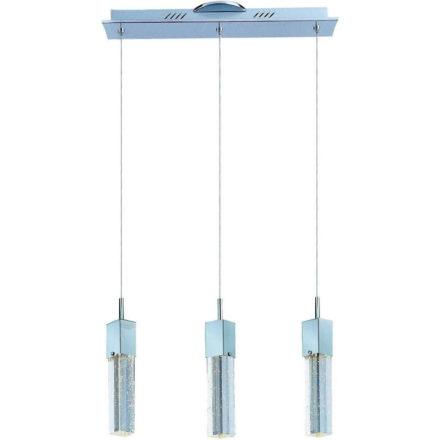 ET2 Lighting - Fizz III LED Linear Pendant - E22763-89PC - Canada Light Shop