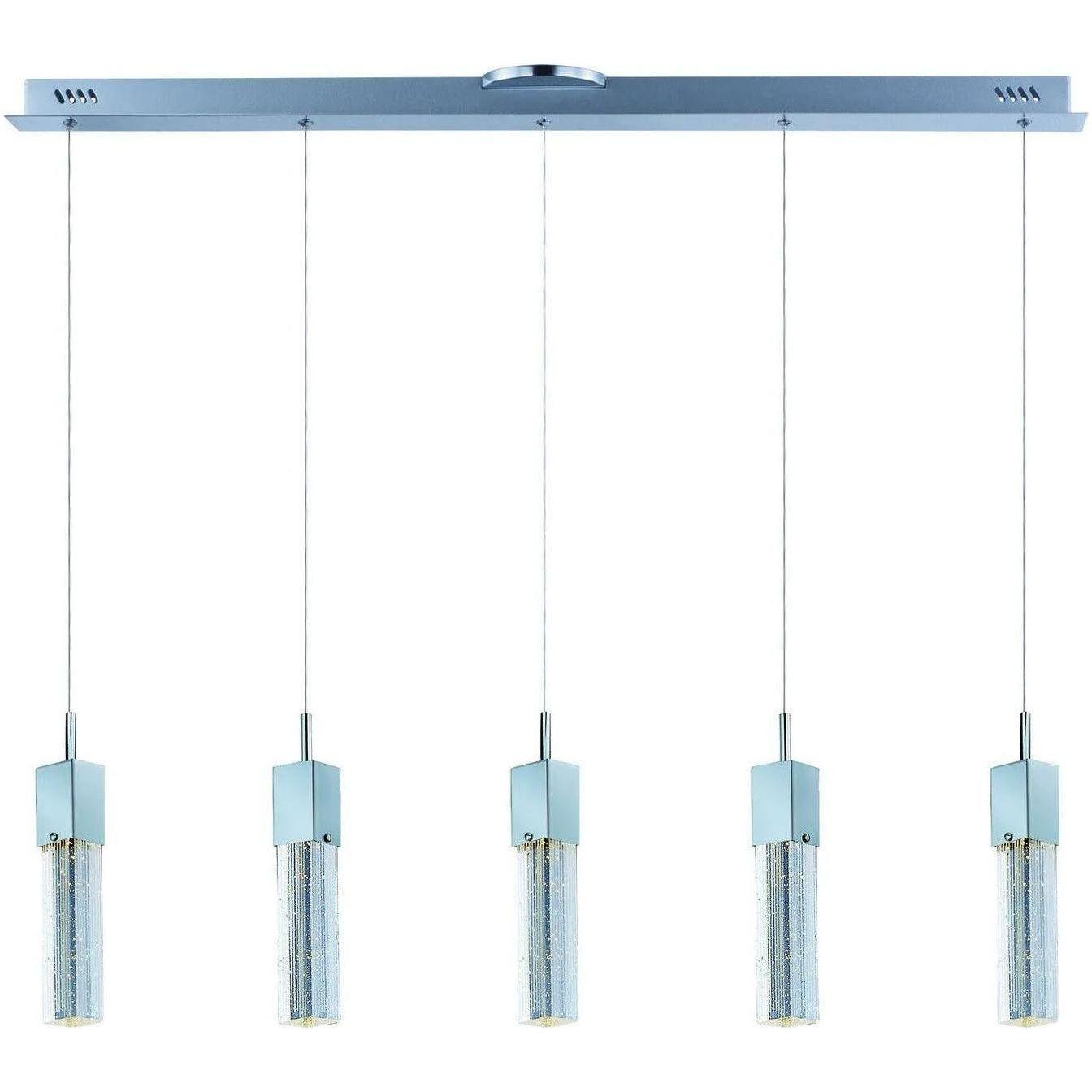 ET2 Lighting - Fizz III LED Linear Pendant - E22764-89PC - Canada Light Shop