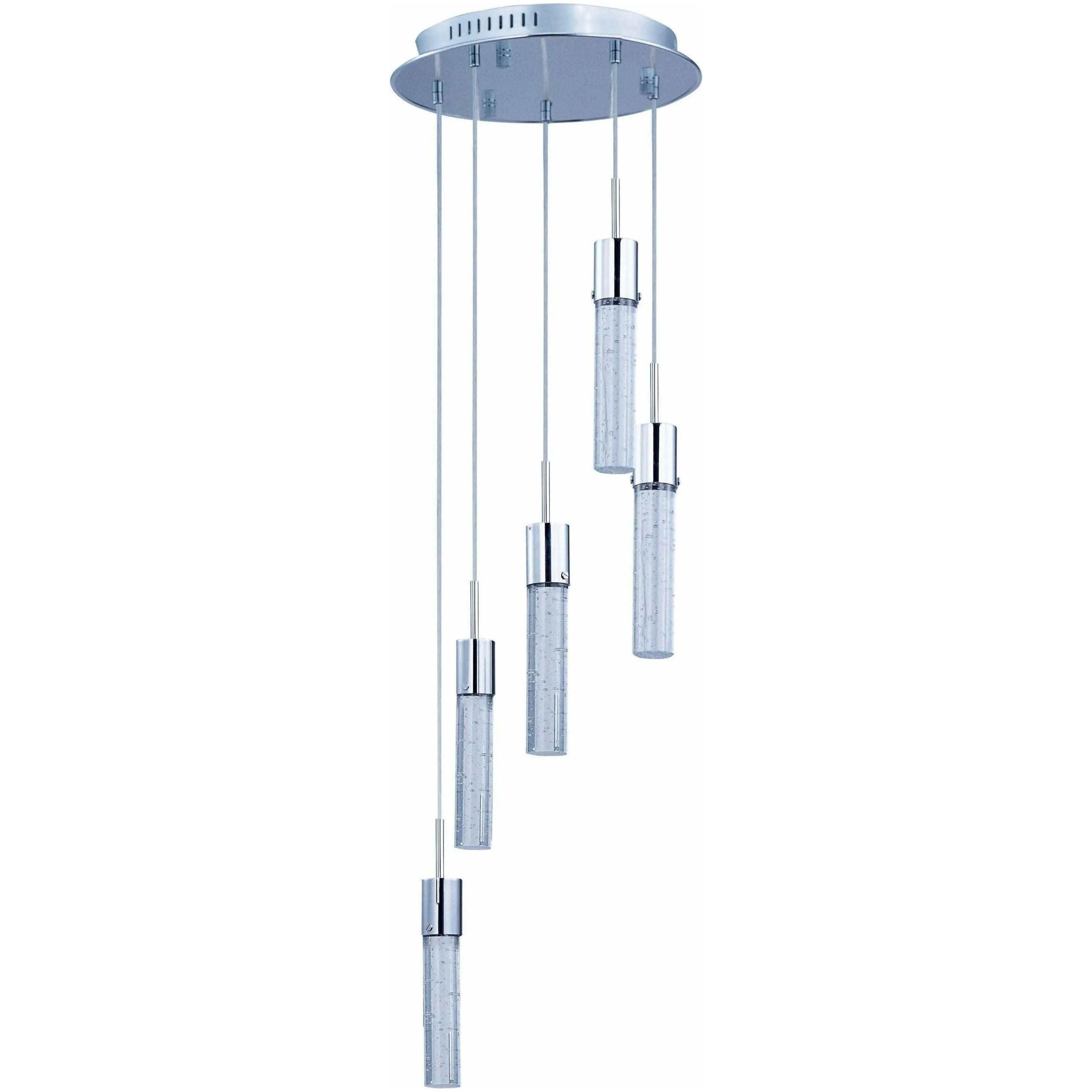 ET2 Lighting - Fizz IV LED Multi Pendant - E22775-91PC - Canada Light Shop