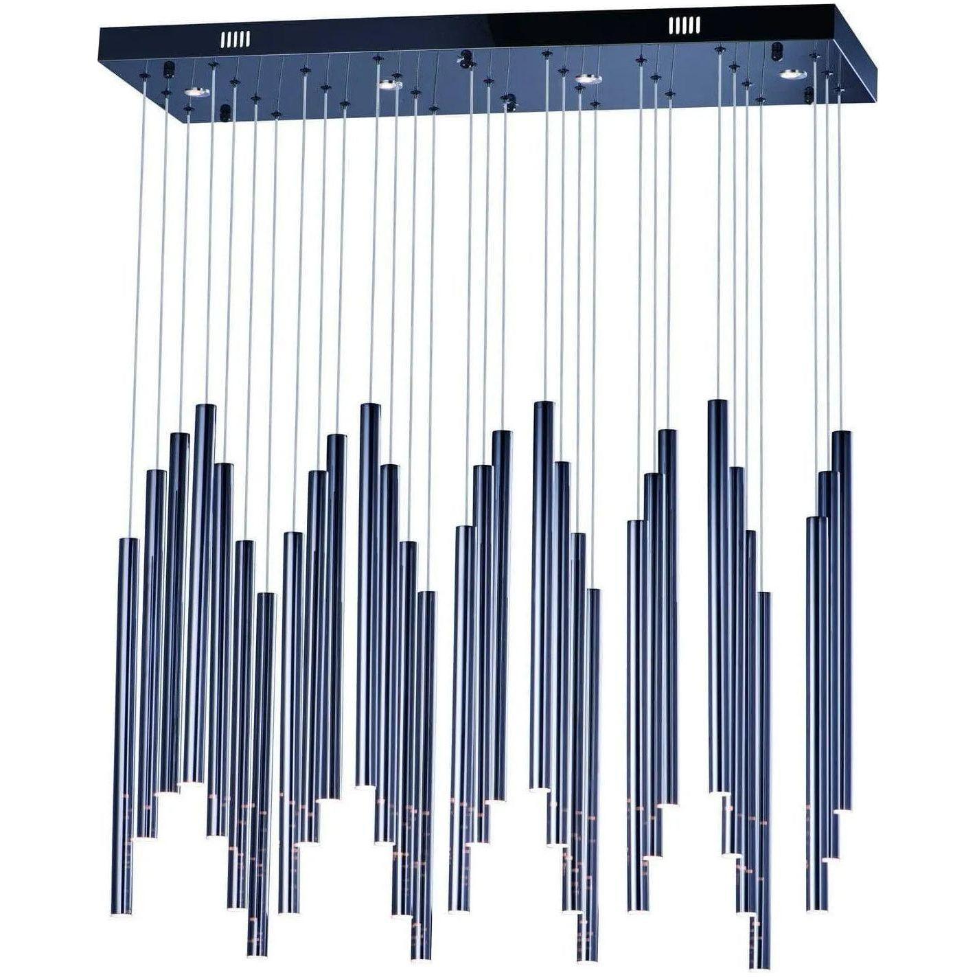 ET2 Lighting - Flute LED Linear Pendant - E10010-BC - Canada Light Shop