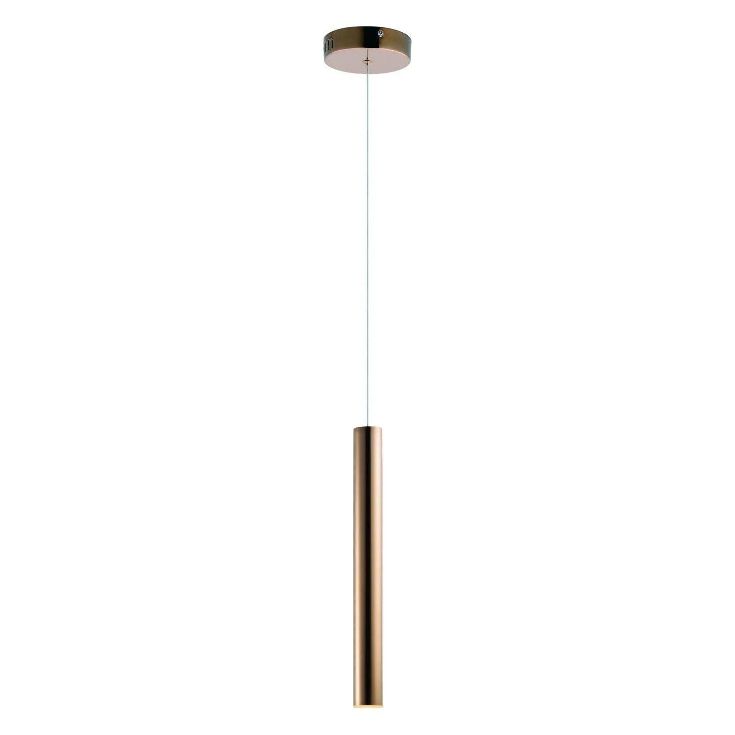 ET2 Lighting - Flute LED Thick Mini Pendant - E10011-RG - Canada Light Shop