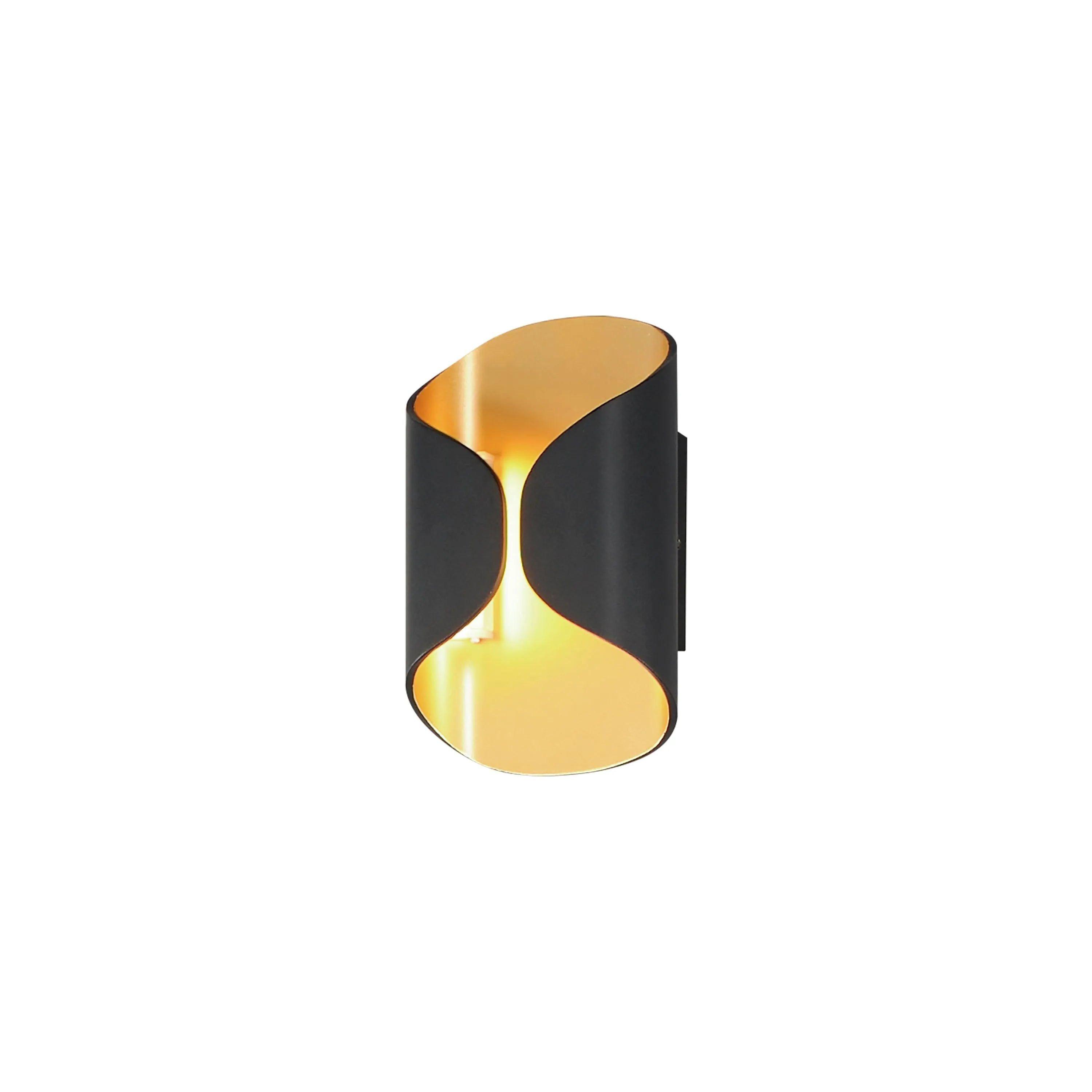 ET2 Lighting - Folio LED Outdoor Wall Sconce - E30151-BKGLD - Canada Light Shop