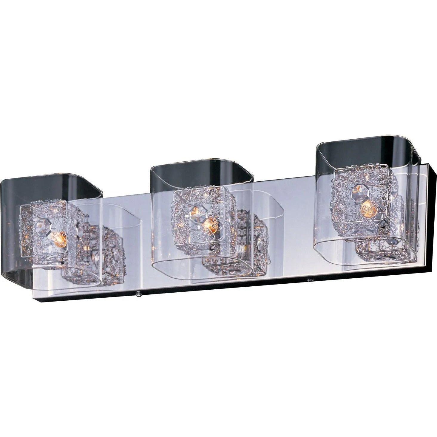 ET2 Lighting - Gem Bath Vanity - E22833-18SVPC - Canada Light Shop