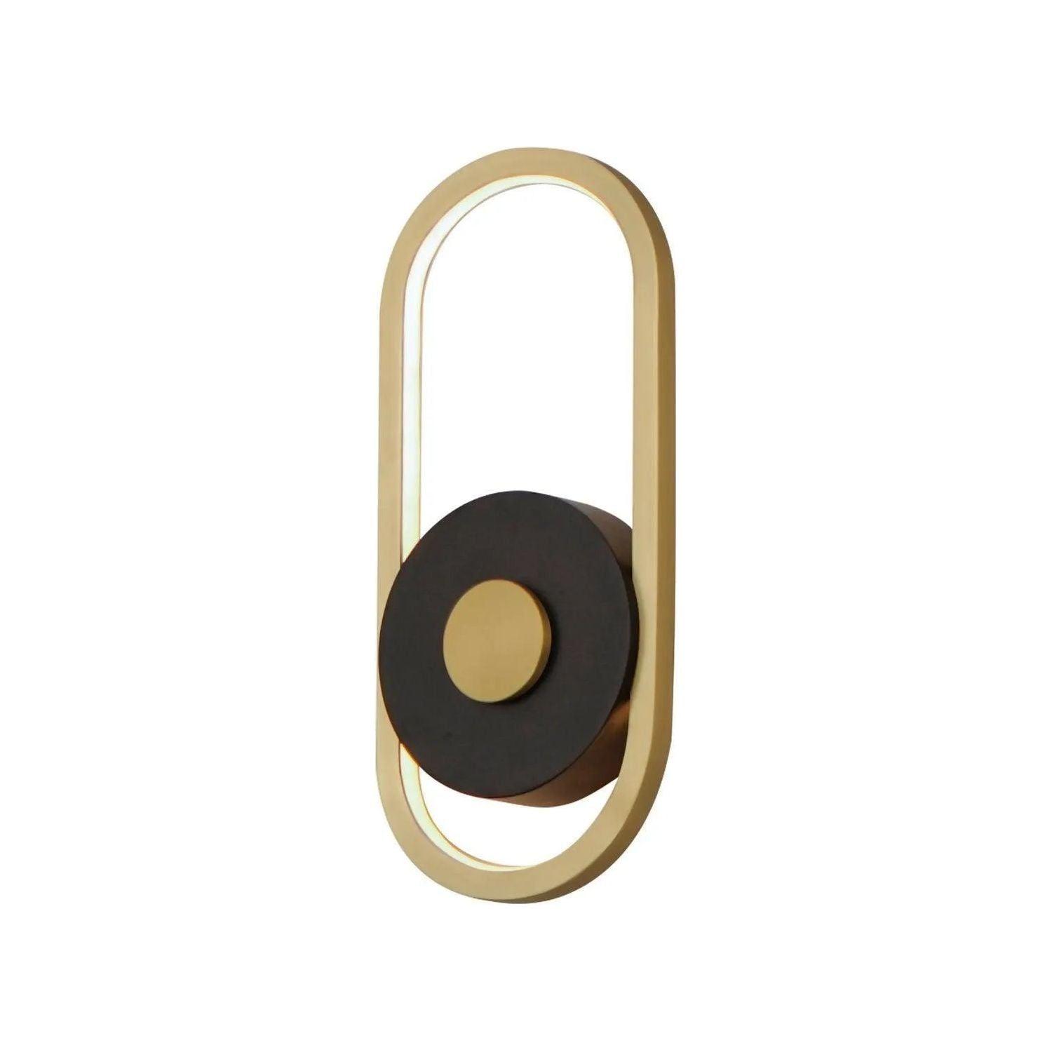 ET2 Lighting - Gravity LED Outdoor Wall Sconce - E42102-BKGLD - Canada Light Shop