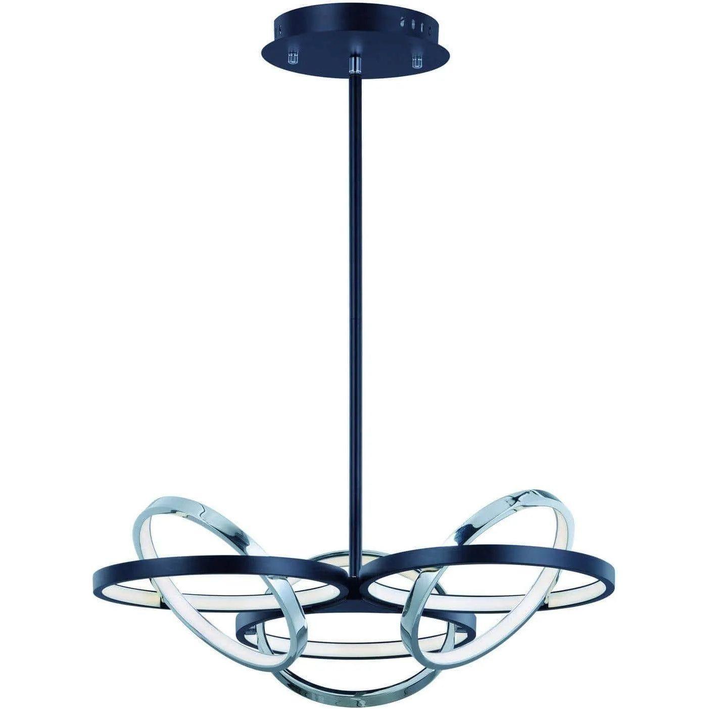 ET2 Lighting - Gyro II LED Pendant - E24787-BKPC - Canada Light Shop
