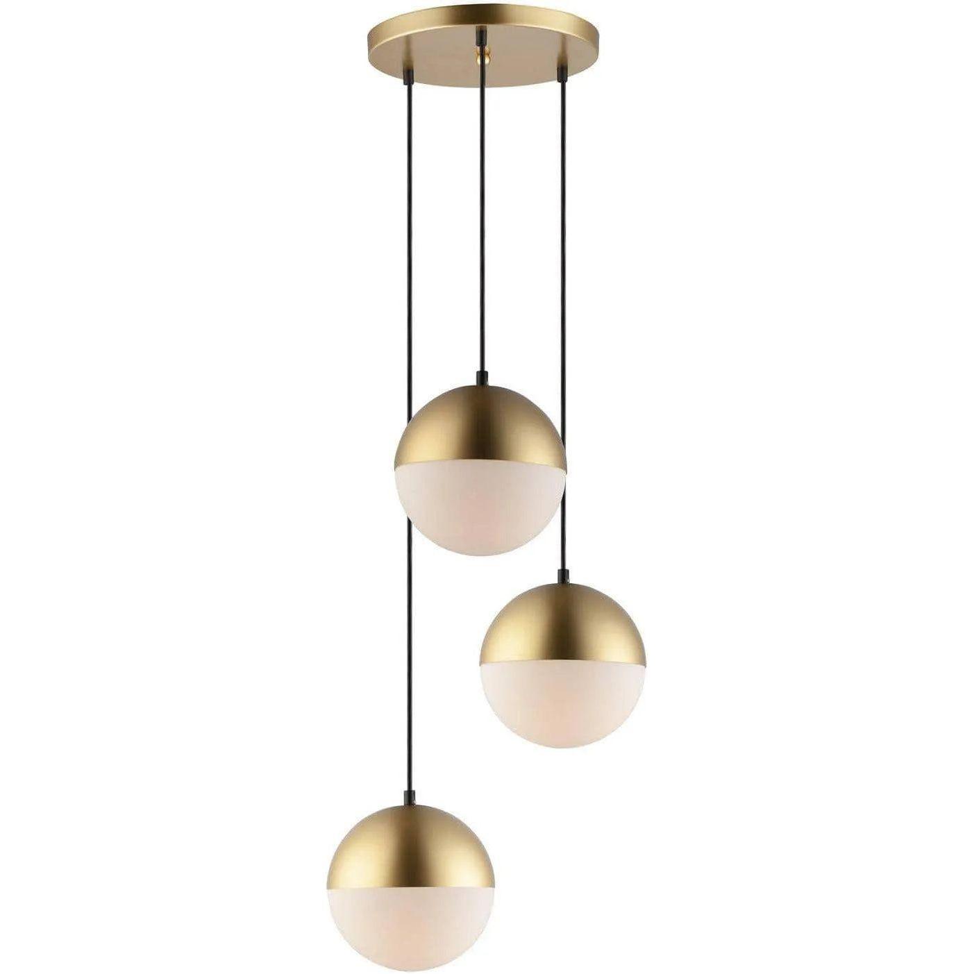 ET2 Lighting - Half Moon LED Pendant - E20364-92MG - Canada Light Shop