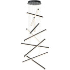 ET2 Lighting - Hover LED Stacked Multi Pendant - E21378-BK - Canada Light Shop
