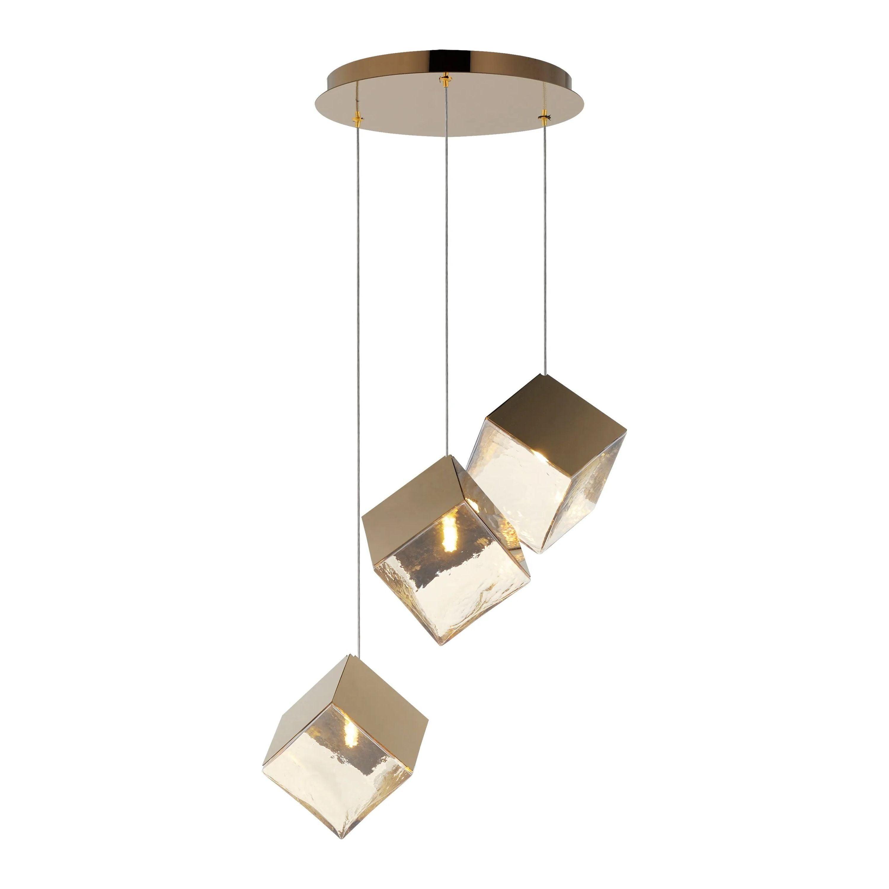 ET2 Lighting - Ice Cube LED Pendant - E24683-26FG - Canada Light Shop