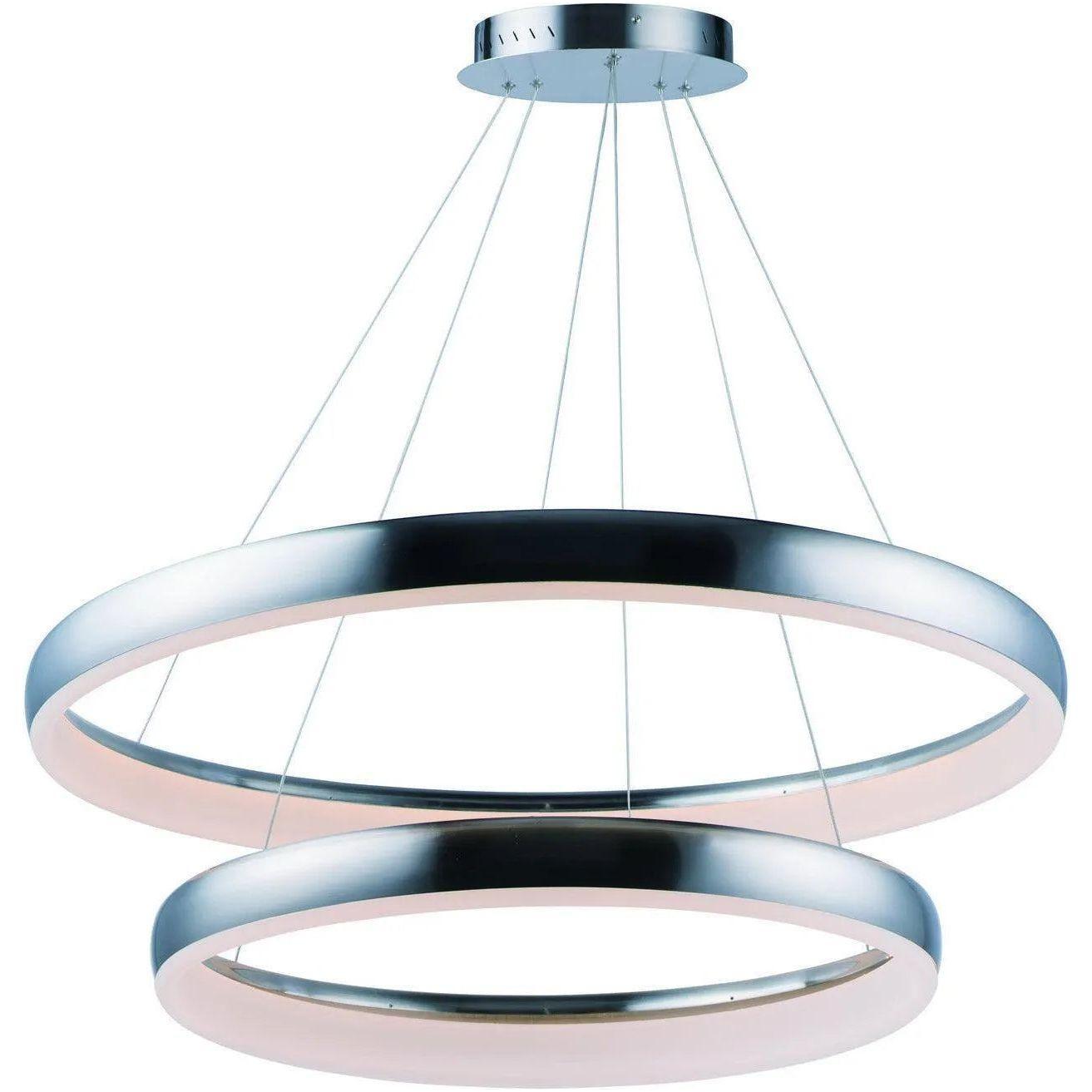 ET2 Lighting - Innertube 2-Tier LED Pendant - E10036-SN - Canada Light Shop