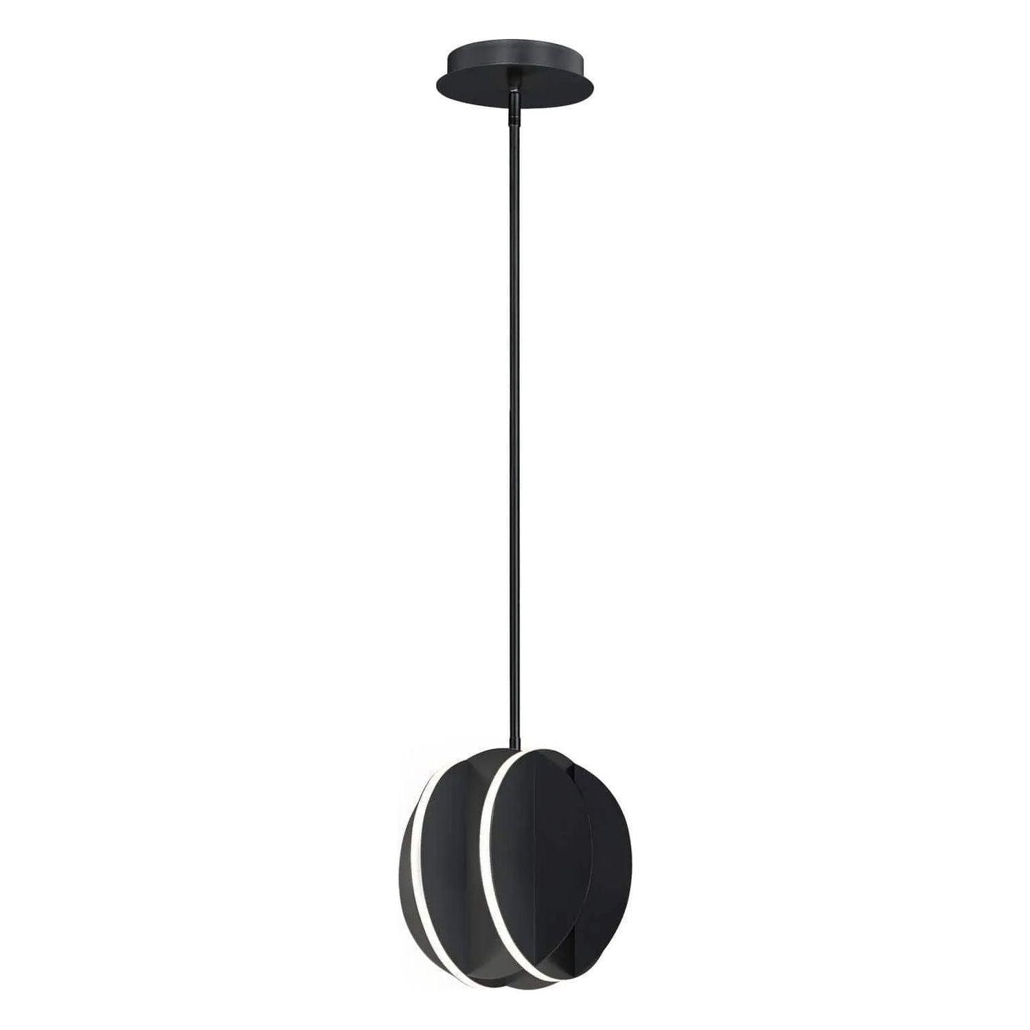 ET2 Lighting - Interval LED Round Pendant - E21482-BK - Canada Light Shop