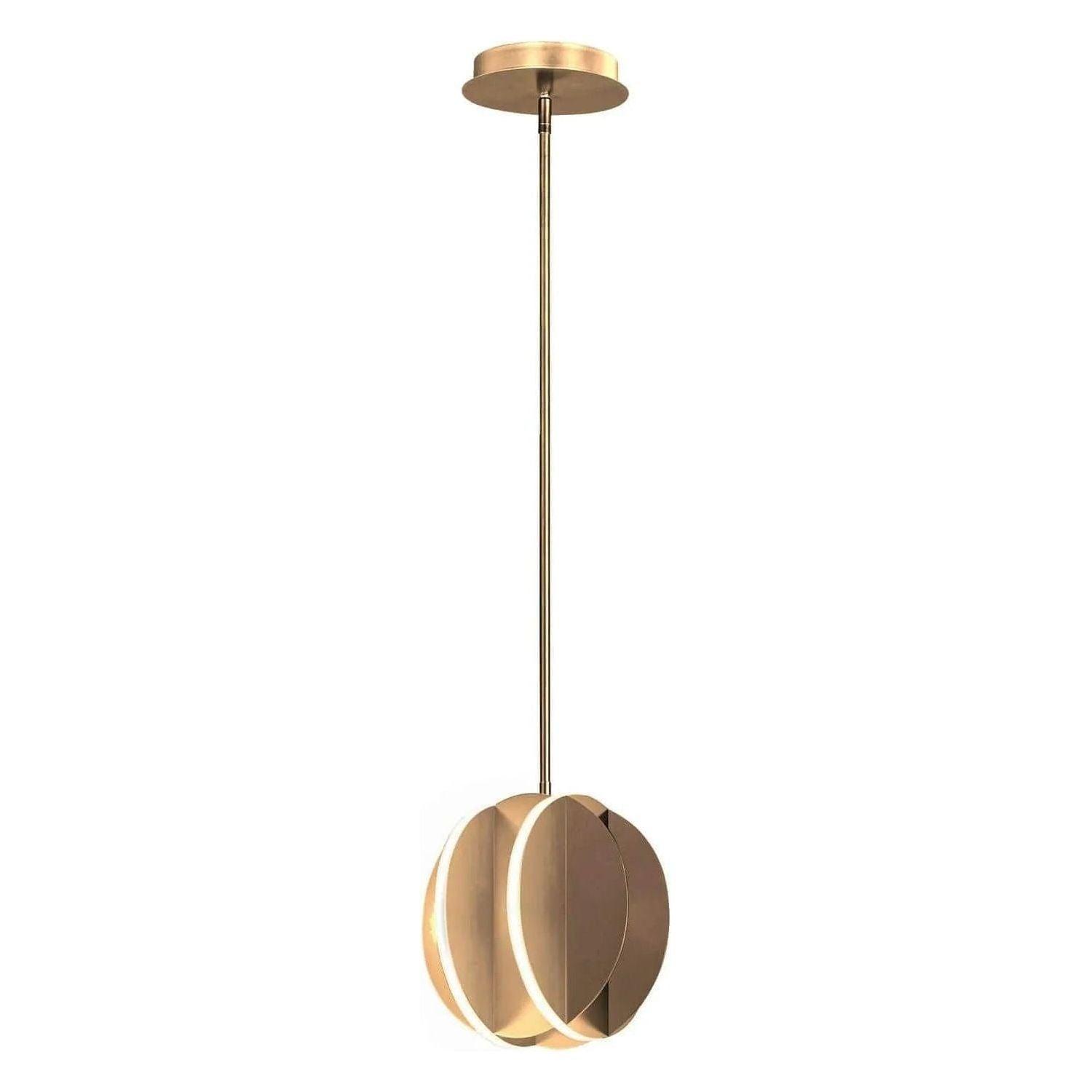 ET2 Lighting - Interval LED Round Pendant - E21482-SBR - Canada Light Shop