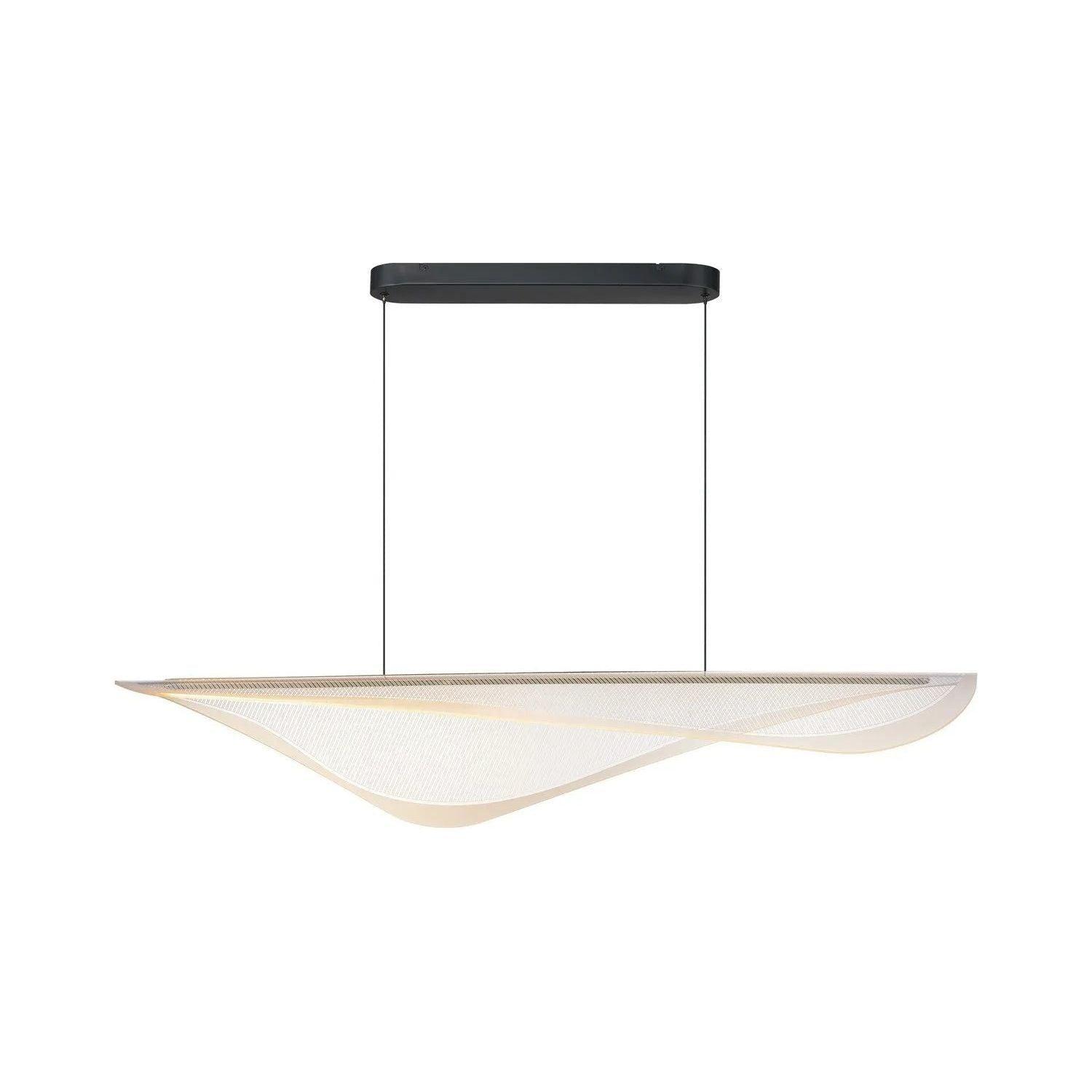 ET2 Lighting - Manta LED Linear Pendant - E24714-144BK - Canada Light Shop