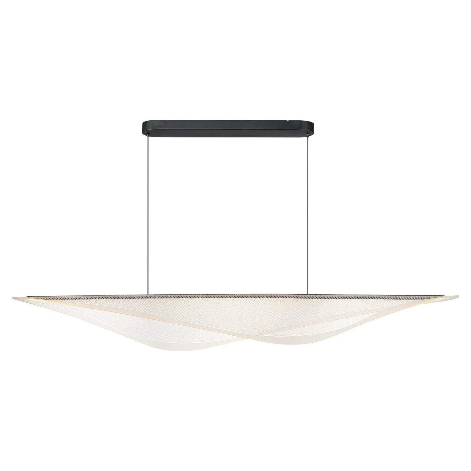 ET2 Lighting - Manta LED Linear Pendant - E24718-144BK - Canada Light Shop