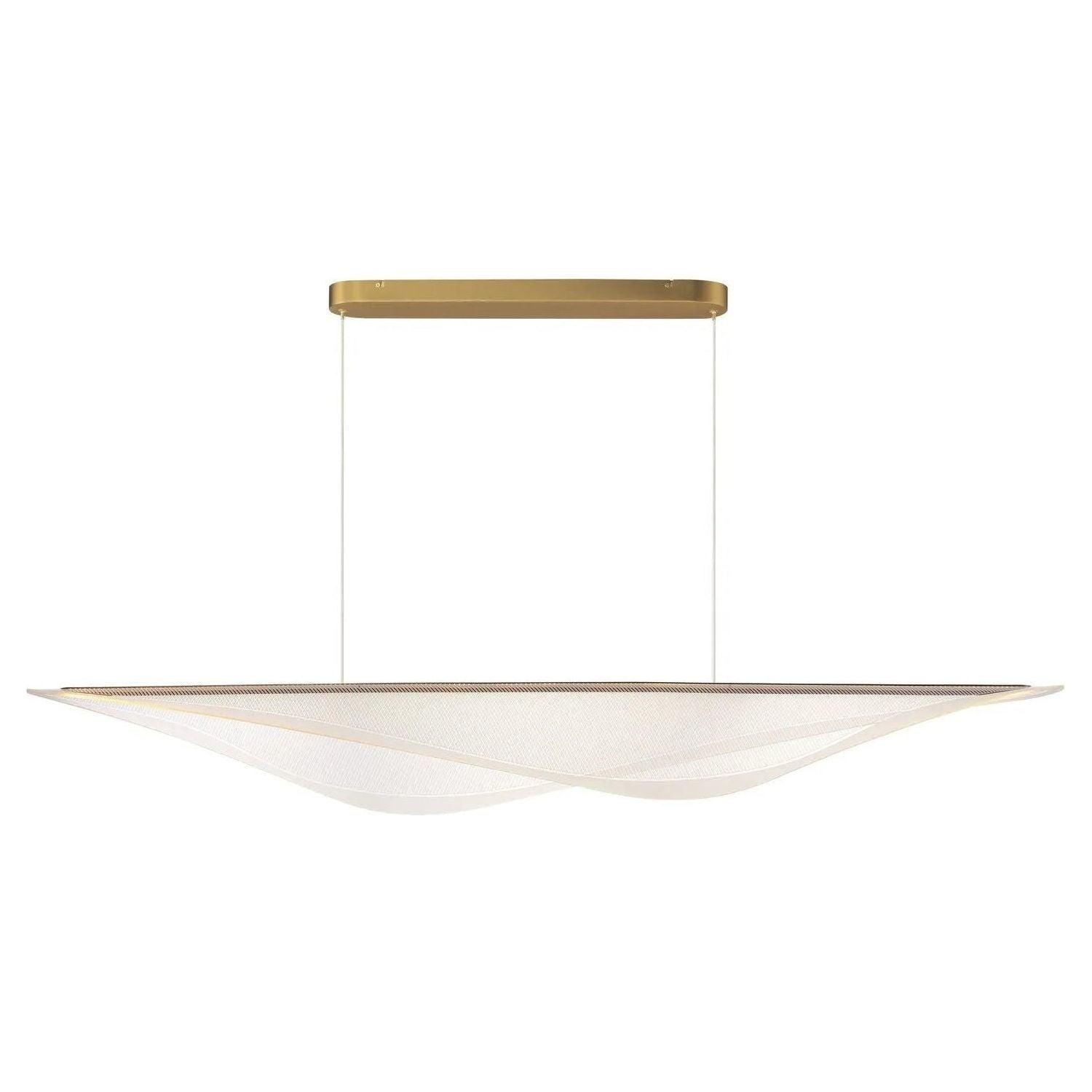 ET2 Lighting - Manta LED Linear Pendant - E24718-144GLD - Canada Light Shop