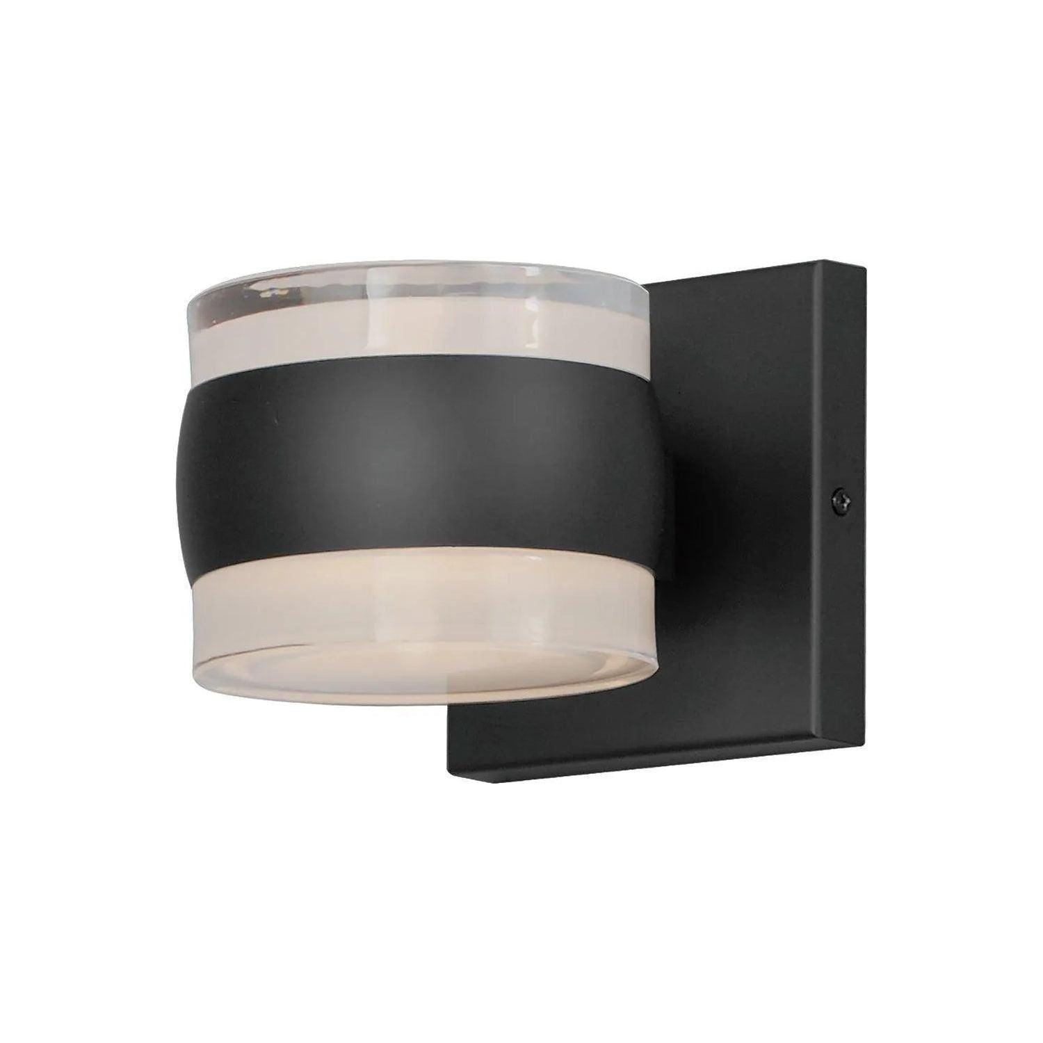 ET2 Lighting - Modular Can LED Outdoor Wall Sconce - E30171-10BK - Canada Light Shop