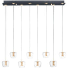 ET2 Lighting - Newton LED Linear Pendant - E24165-18BKGLD - Canada Light Shop