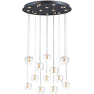 ET2 Lighting - Newton LED Multi Pendant - E24167-18BKGLD - Canada Light Shop