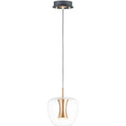 ET2 Lighting - Newton LED Pendant - E24162-18BKGLD - Canada Light Shop